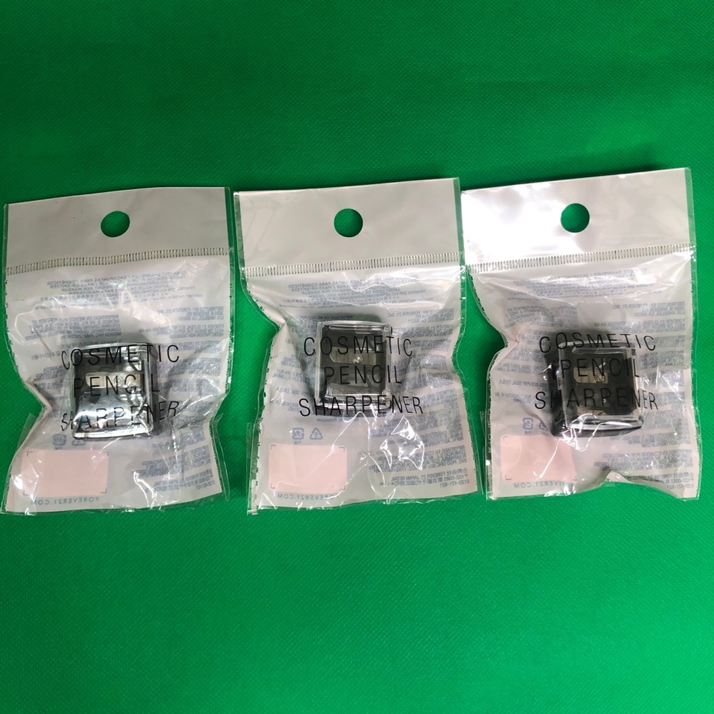 3 FOREVER 21 COSMETIC SHARPENERS